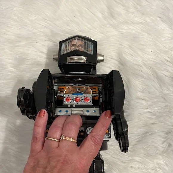 Vintage 1960 Horikawa Rotate O Magic Super Astronaut Toy Robot Original Box